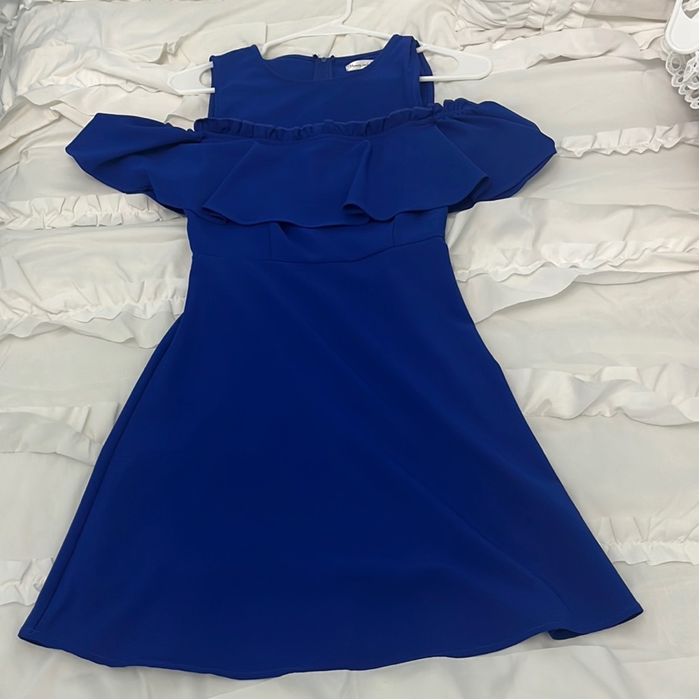 Honey and Rosie royal blue dress. Size XS